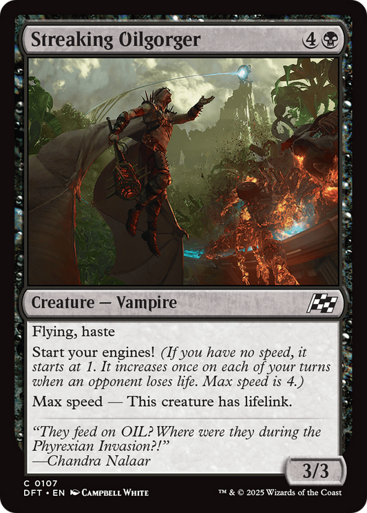 Streaking Oilgorger [Aetherdrift] [Foil]