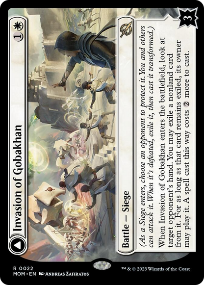 Invasion of Gobakhan // Lightshield Array [March of the Machine] [Foil]