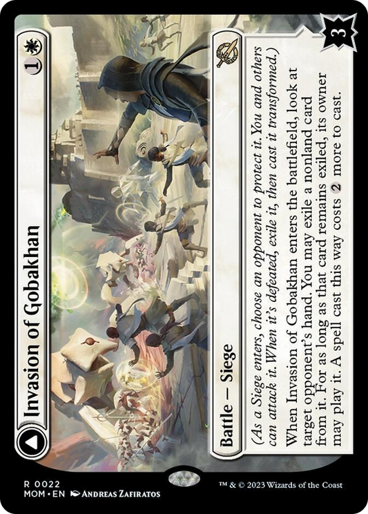 Invasion of Gobakhan // Lightshield Array [March of the Machine] [Foil]