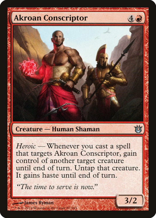 Akroan Conscriptor [Born of the Gods] [Foil]