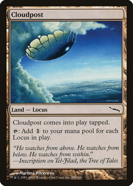 Cloudpost [Mirrodin] [Foil]