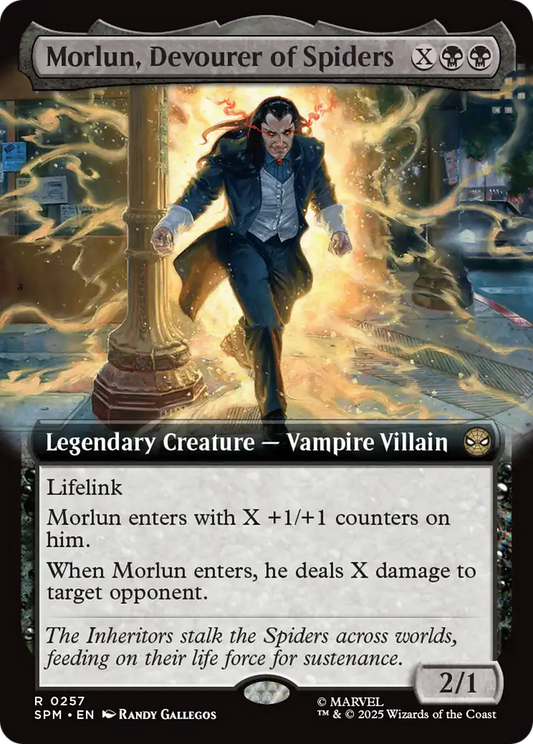 Morlun, Devourer of Spiders (Extended Art) [Marvel's Spider-Man] [Foil]