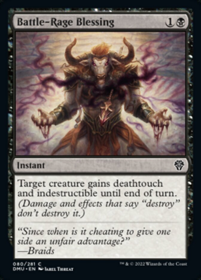 Battle-Rage Blessing [Dominaria United] [Foil]