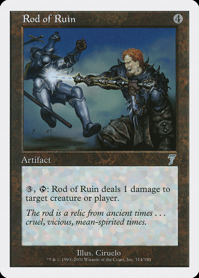 Rod of Ruin [Seventh Edition] [Foil]