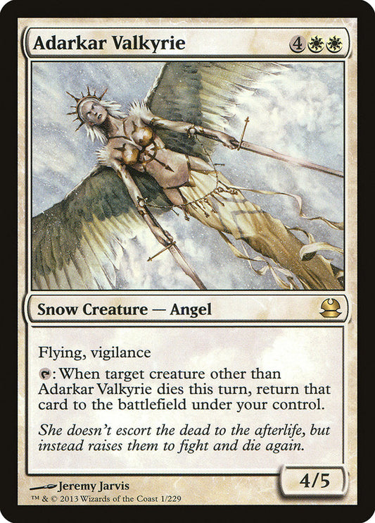 Adarkar Valkyrie [Modern Masters] [Foil]