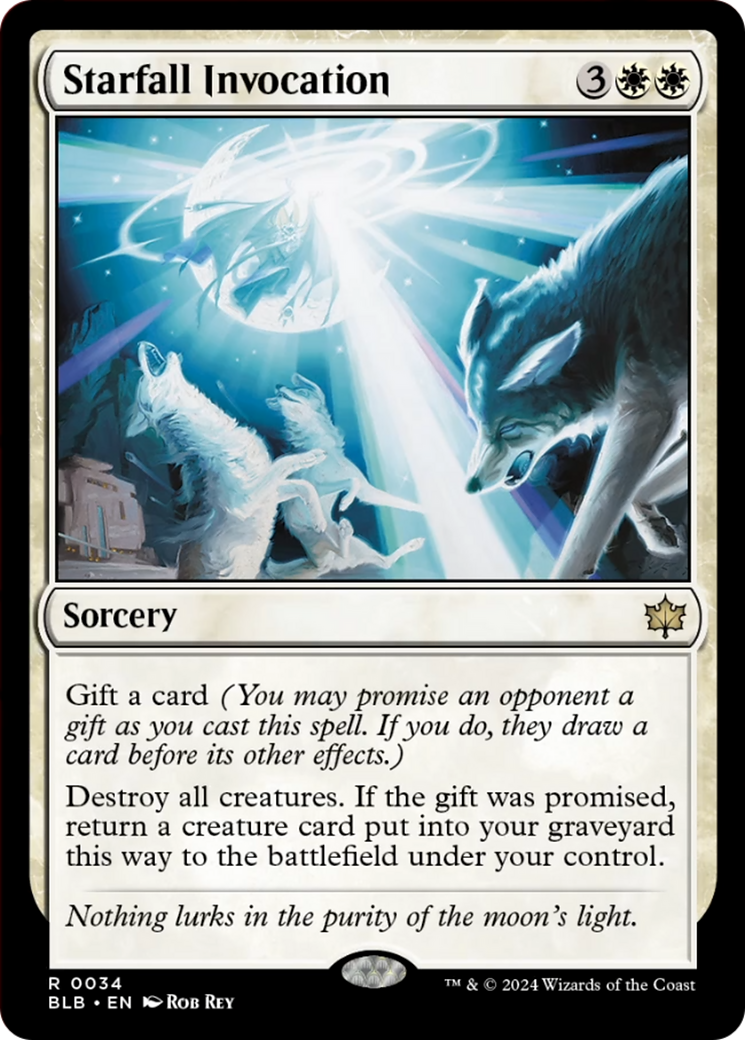 Starfall Invocation [Bloomburrow] [Foil]