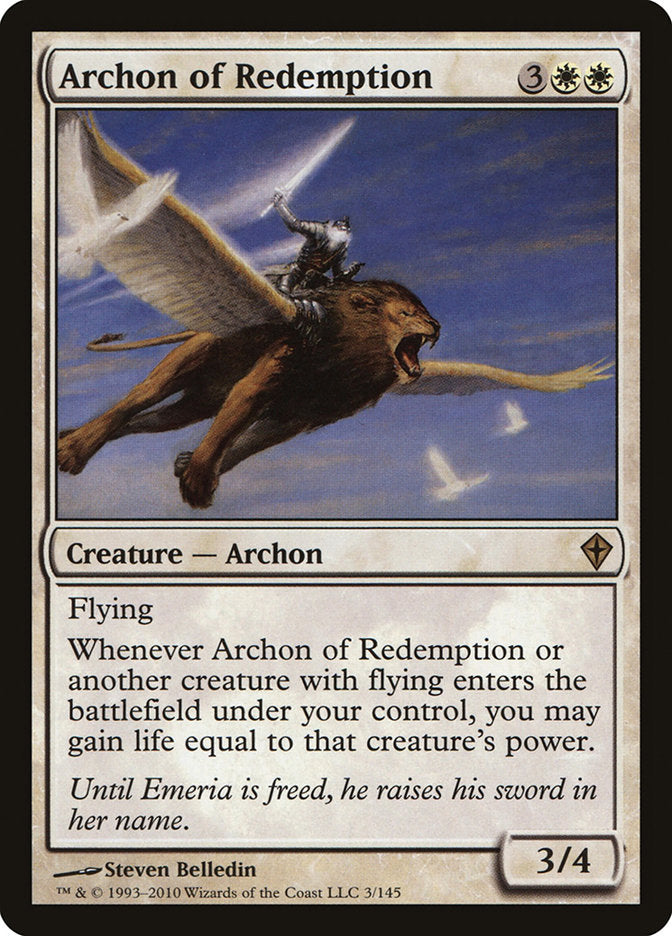 Archon of Redemption [Worldwake] [Foil]