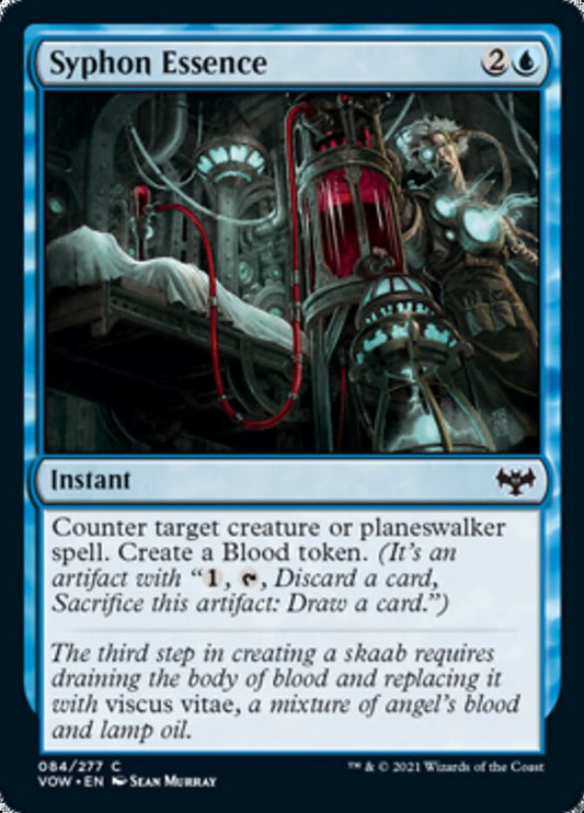 Syphon Essence [Innistrad: Crimson Vow] [Foil]
