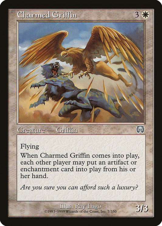 Charmed Griffin [Mercadian Masques] [Foil]