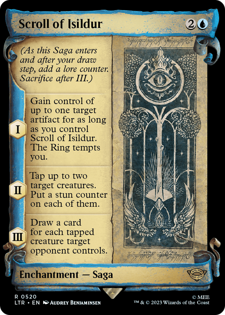 Scroll of Isildur [The Lord of the Rings: Tales of Middle-Earth Showcase Scrolls] [Foil]