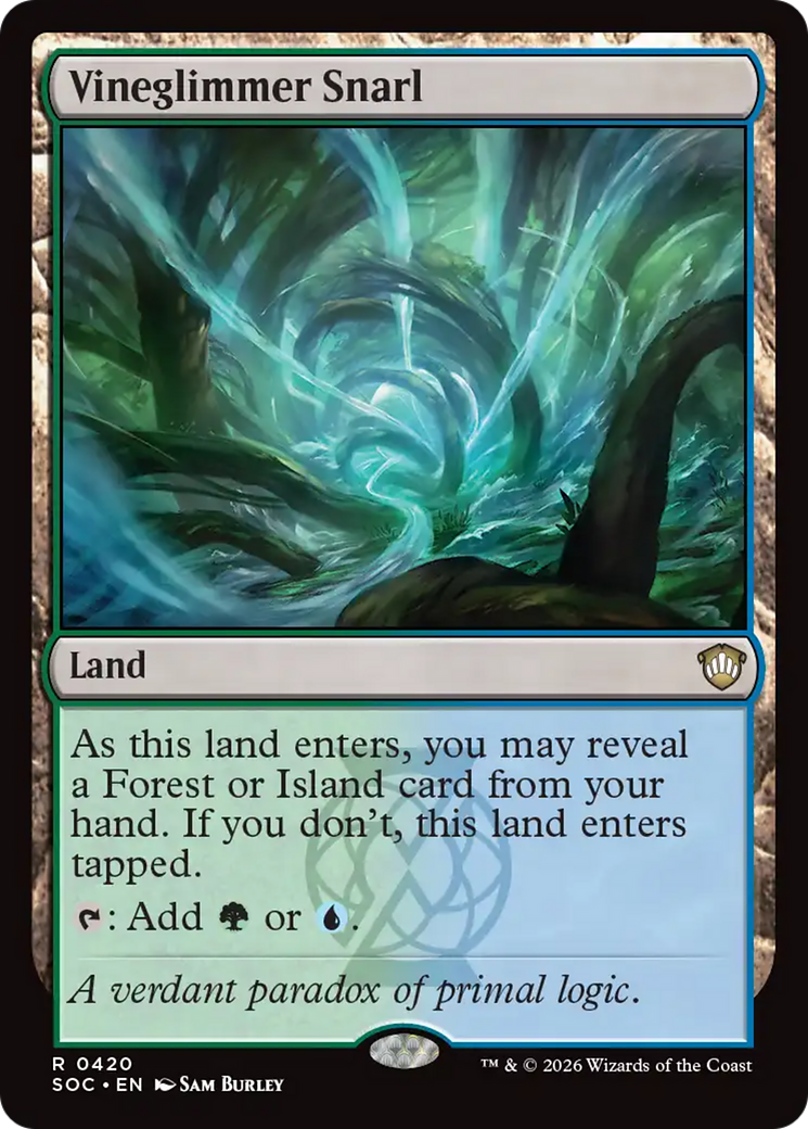 Vineglimmer Snarl [Secrets of Strixhaven Commander] [Foil]