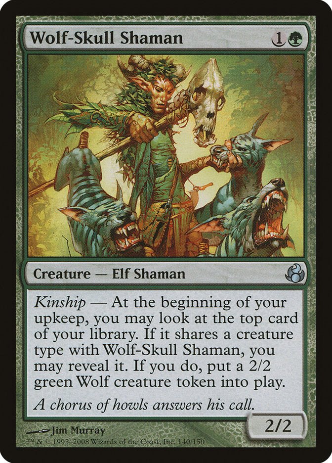 Wolf-Skull Shaman [Morningtide] [Foil]