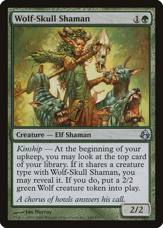 Wolf-Skull Shaman [Morningtide] [Foil]