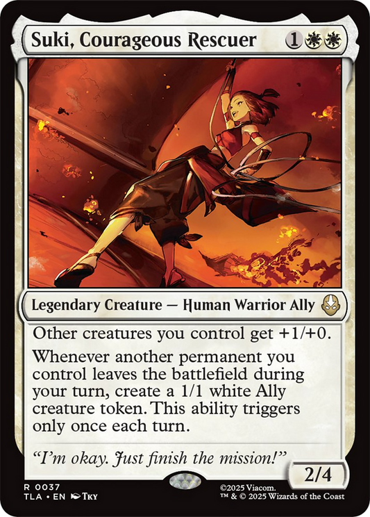 Suki, Courageous Rescuer [Avatar: The Last Airbender] [Foil]