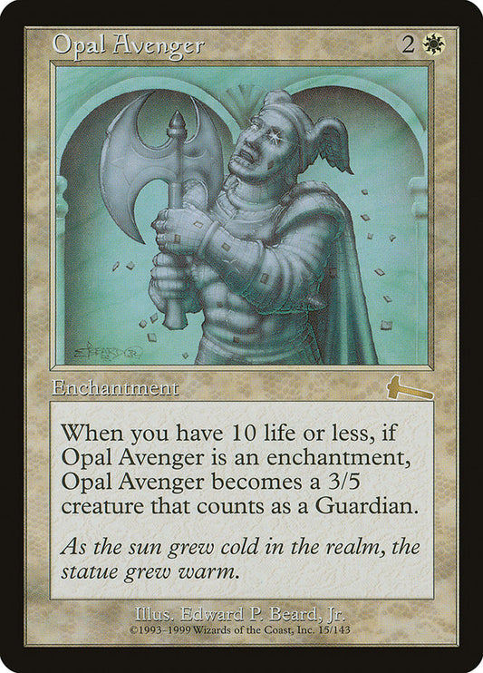 Opal Avenger [Urza's Legacy] [Foil]