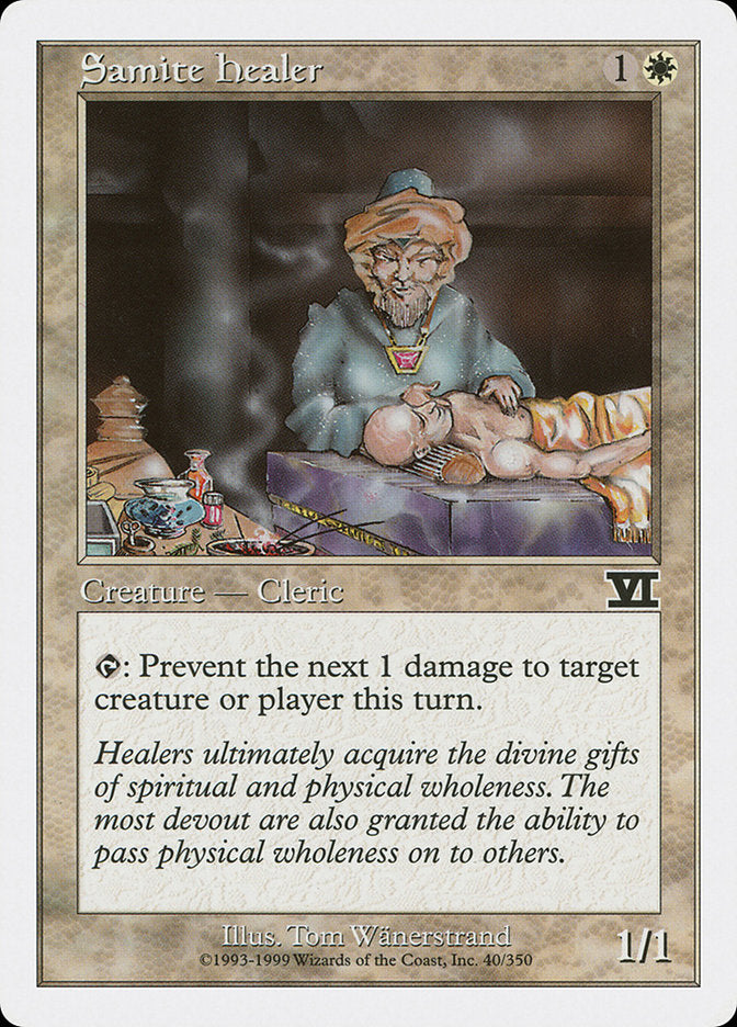 Samite Healer [Sixth Edition]