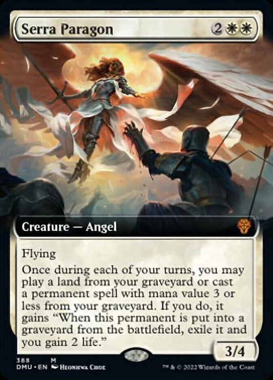 Serra Paragon (Extended Art) [Dominaria United] [Foil]
