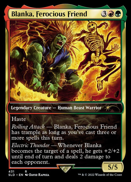 Blanka, Ferocious Friend [Secret Lair Drop Series] [Foil]