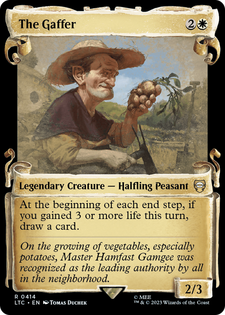The Gaffer [The Lord of the Rings: Tales of Middle-Earth Commander Showcase Scrolls] [Foil]