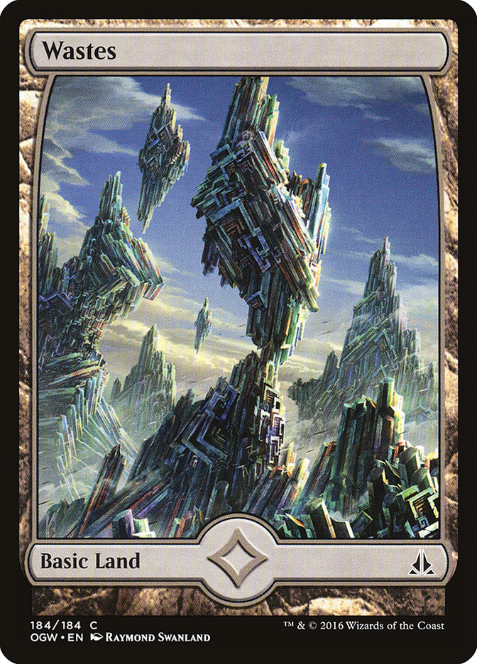 Wastes (184) (Full Art) [Oath of the Gatewatch] [Foil]