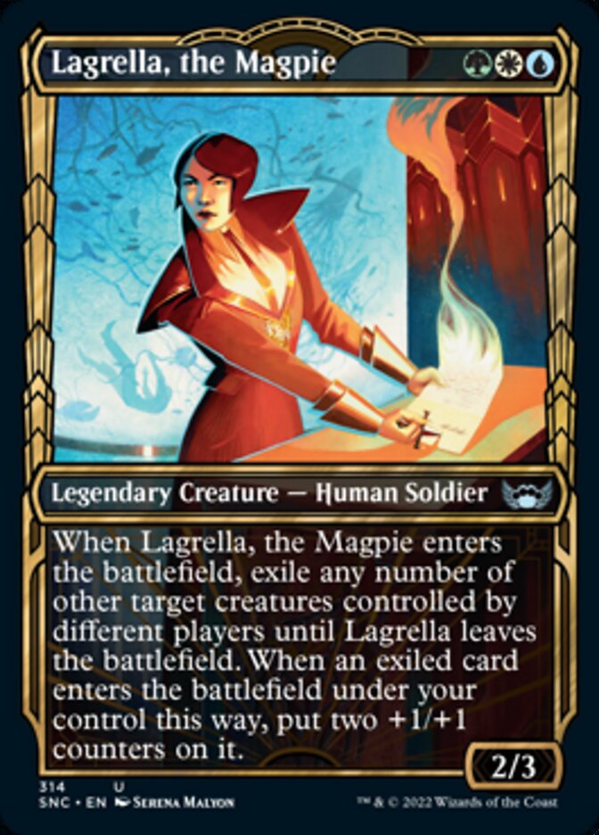 Lagrella, the Magpie (Showcase Golden Age) [Streets of New Capenna] [Foil]