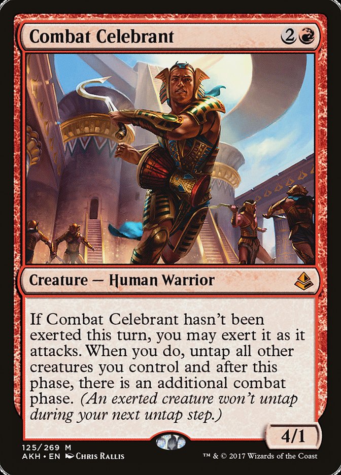 Combat Celebrant [Amonkhet] [Foil]