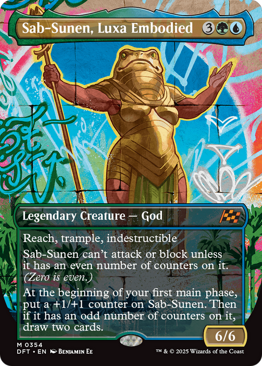 Sab-Sunen, Luxa Embodied (Borderless) [Aetherdrift] [Foil]