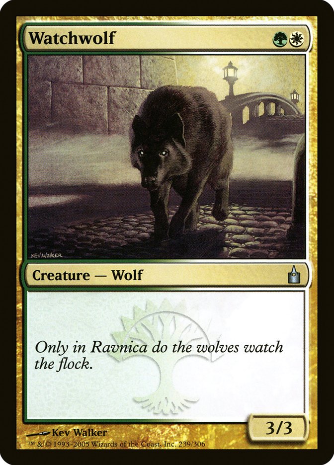 Watchwolf [Ravnica: City of Guilds] [Foil]