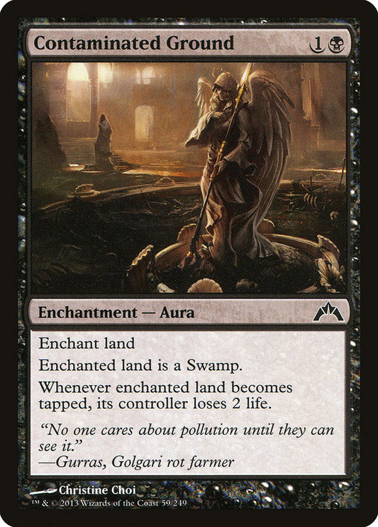 Contaminated Ground [Gatecrash] [Foil]