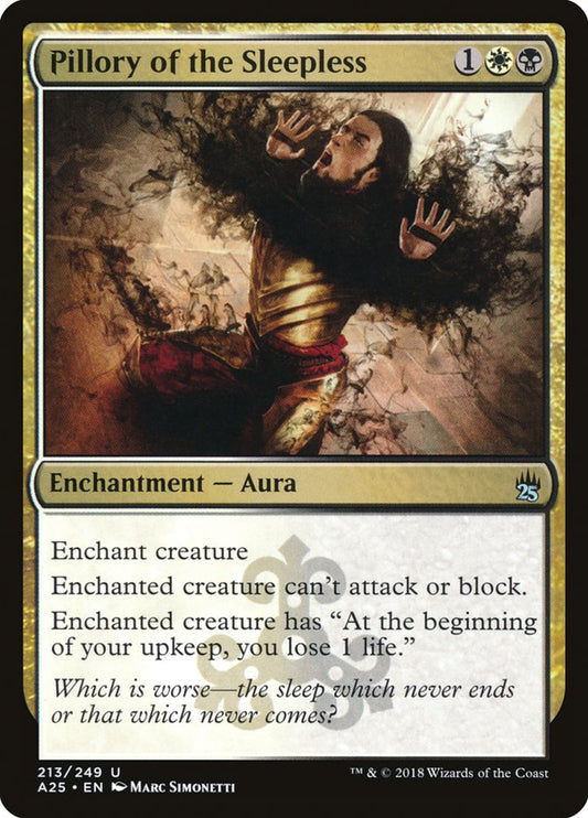 Pillory of the Sleepless [Masters 25] [Foil]