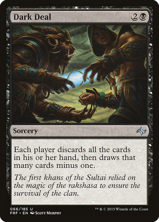 Dark Deal [Fate Reforged] [Foil]