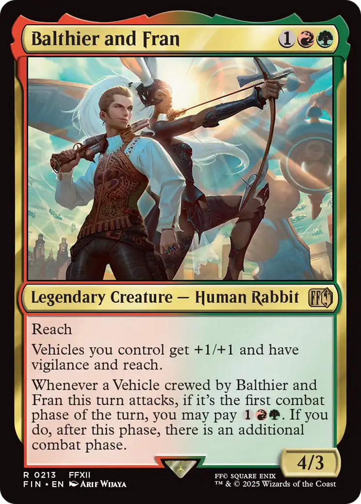 Balthier and Fran [FINAL FANTASY] [Foil]