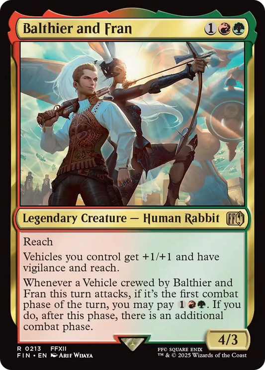 Balthier and Fran [FINAL FANTASY] [Foil]