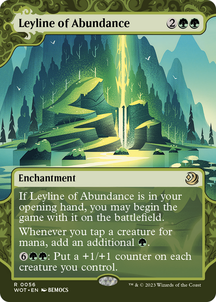 Leyline of Abundance [Wilds of Eldraine: Enchanting Tales] [Foil]