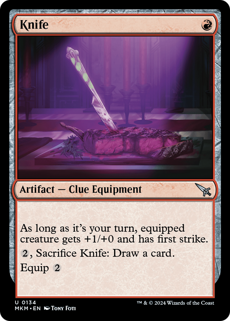Knife [Murders at Karlov Manor] [Foil]