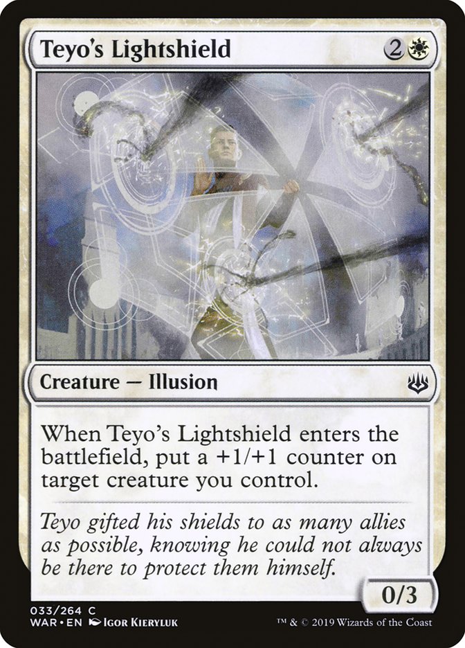 Teyo's Lightshield [War of the Spark] [Foil]