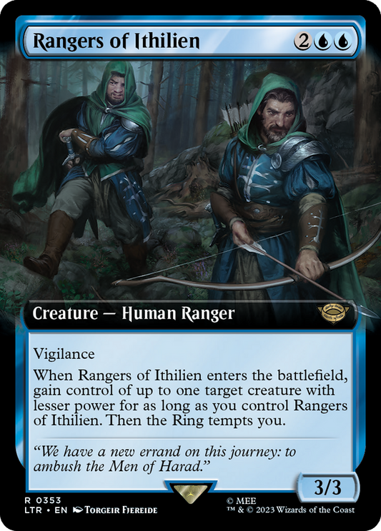 Rangers of Ithilien (Extended Art) [The Lord of the Rings: Tales of Middle-Earth] [Foil]