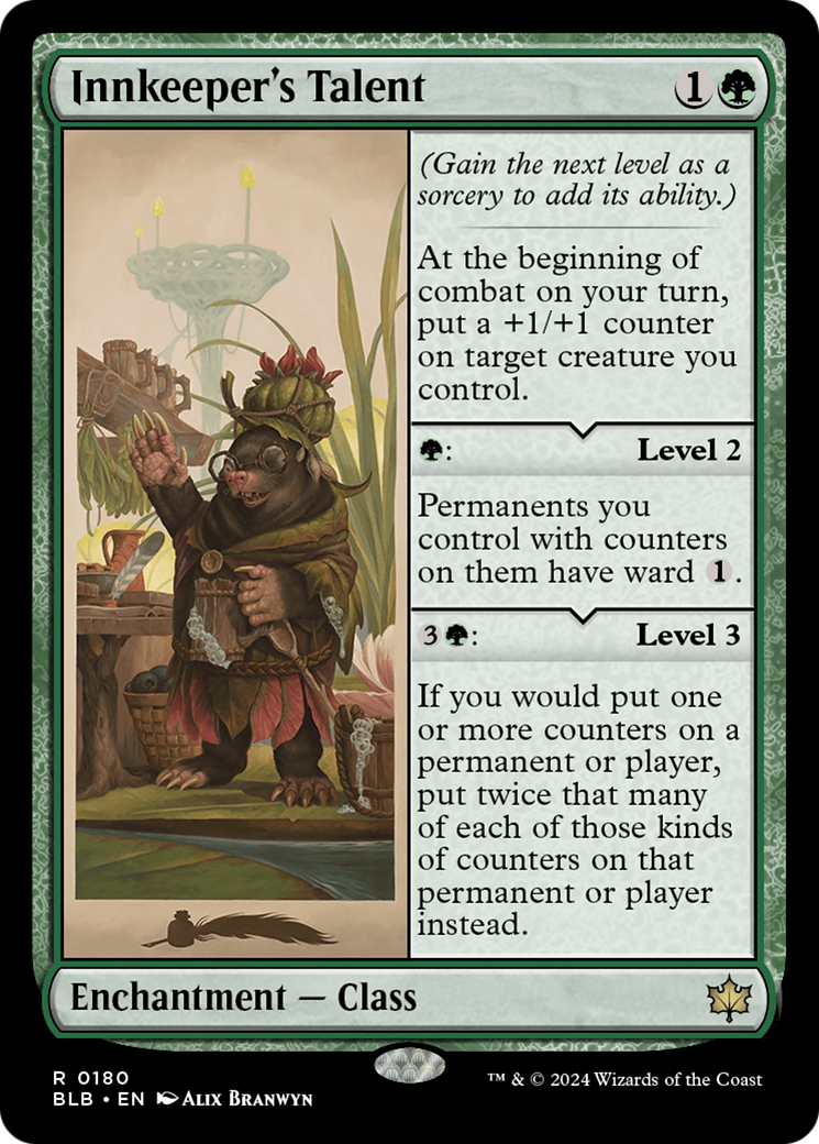 Innkeeper's Talent [Bloomburrow] [Foil]