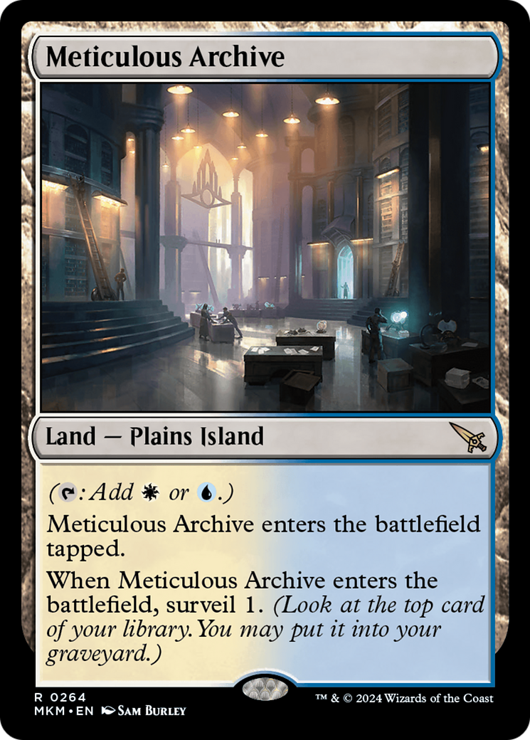 Meticulous Archive [Murders at Karlov Manor] [Foil]