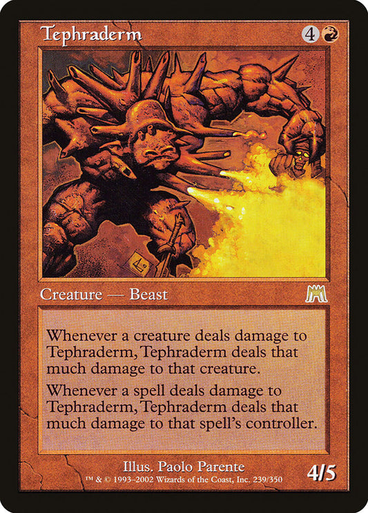 Tephraderm [Onslaught] [Foil]