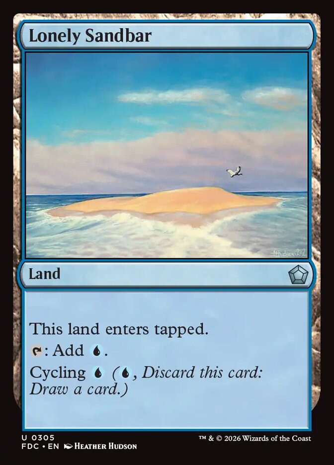 Lonely Sandbar [Foundations Commander]