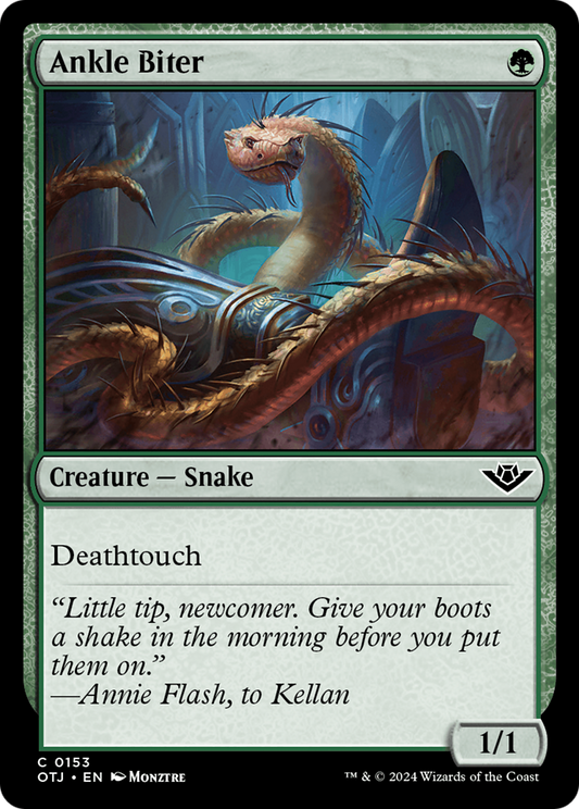 Ankle Biter [Outlaws of Thunder Junction] [Foil]