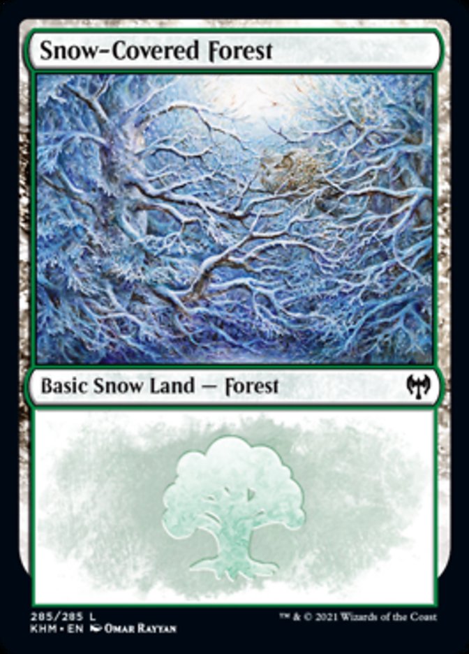 Snow-Covered Forest (285) [Kaldheim] [Foil]