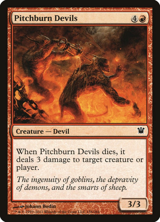 Pitchburn Devils [Innistrad] [Foil]