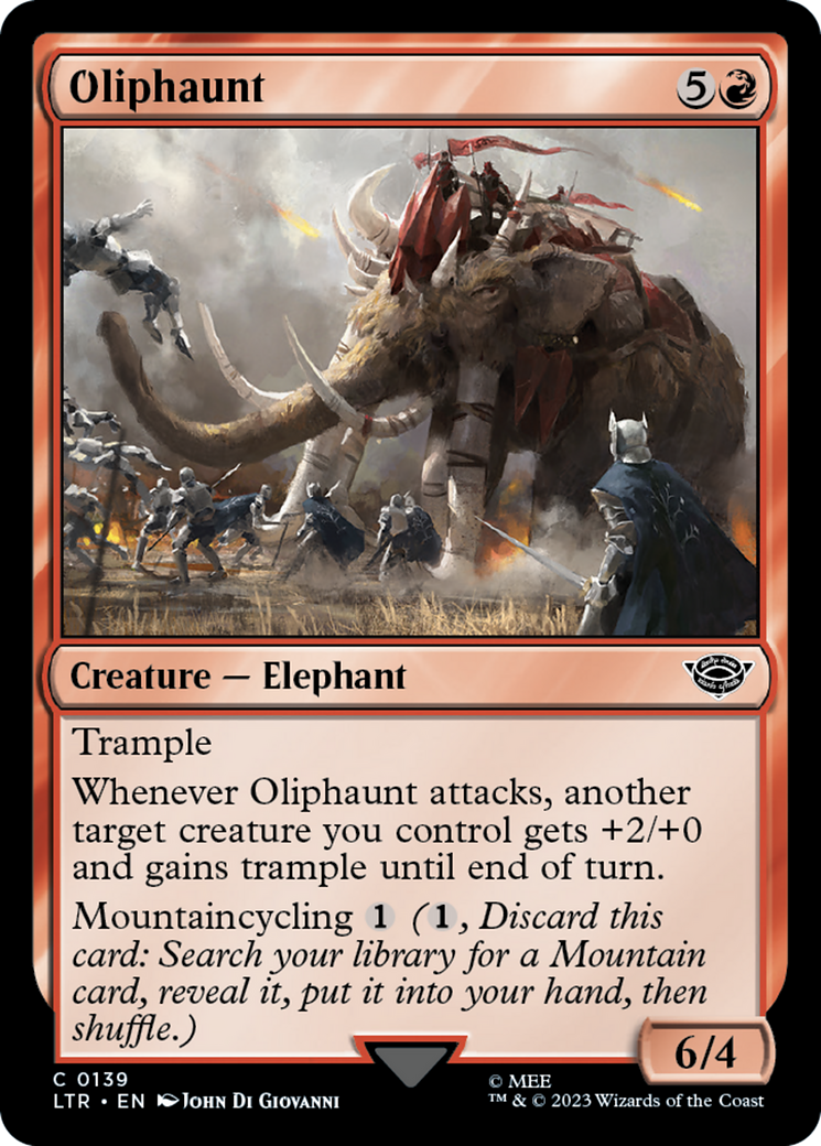 Oliphaunt [The Lord of the Rings: Tales of Middle-Earth] [Foil]