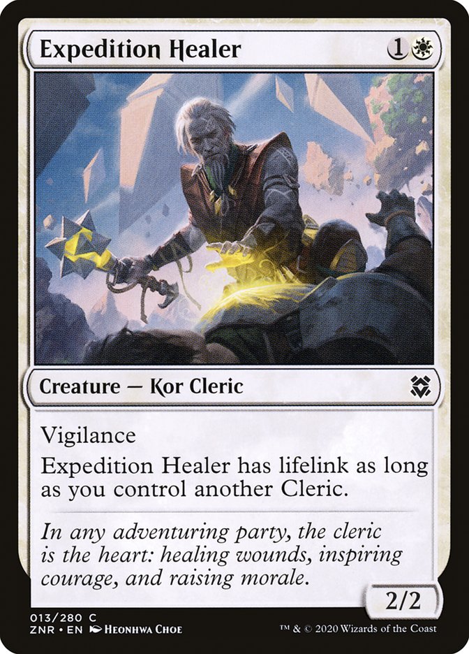 Expedition Healer [Zendikar Rising] [Foil]