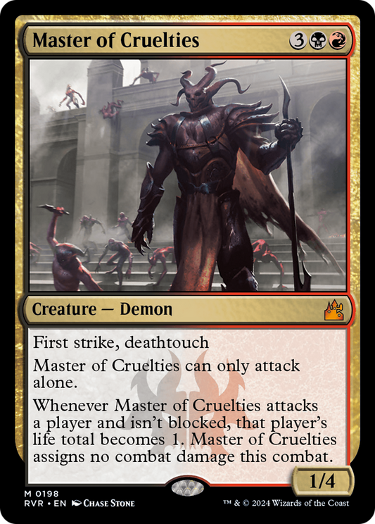 Master of Cruelties [Ravnica Remastered] [Foil]