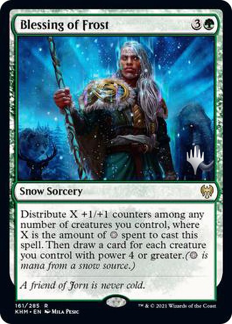 Blessing of Frost (Promo Pack) [Kaldheim Promos] [Foil]