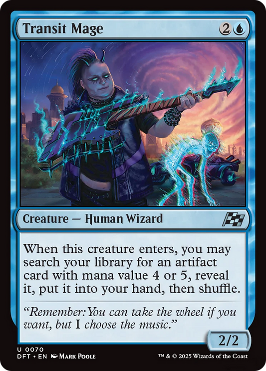 Transit Mage [Aetherdrift] [Foil]
