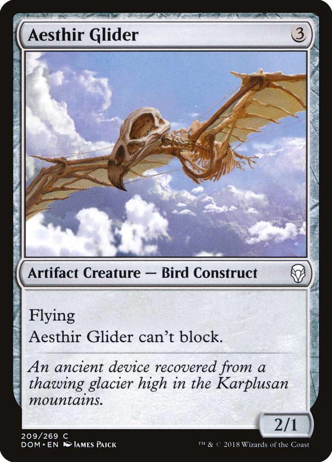 Aesthir Glider [Dominaria] [Foil]
